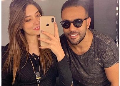 الفنان تامر عاشور ودارين حلمي