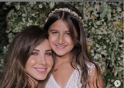 نانسي عجرم وابنتها