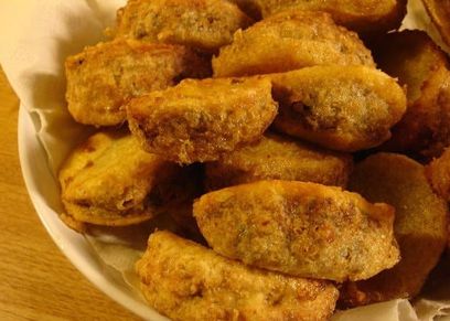 بطاطس مبطنة