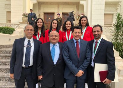 بالصور| نص برقية الرئيس السيسي إلى «أبطال الاسكواش»