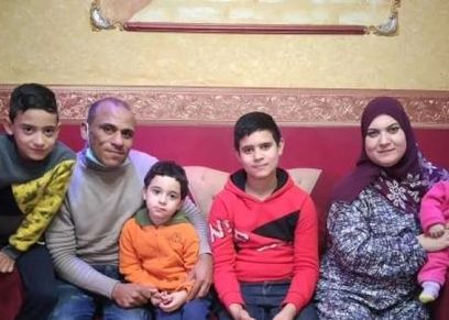 أمينة الإيطالية وزوجها محمد جمال في الفيوم