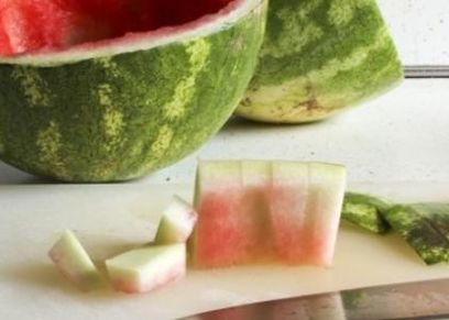 فوائد قشر البطيخ
