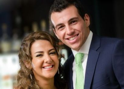 دنيا سمير غانم وزوجها رامي رضوان