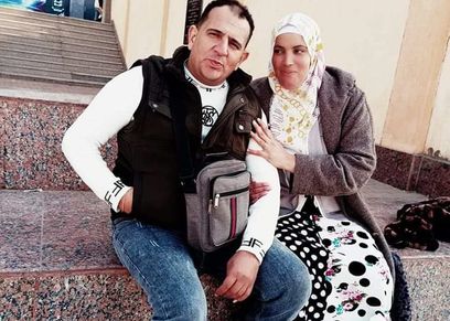 «وائل» وزوجته «نورا»