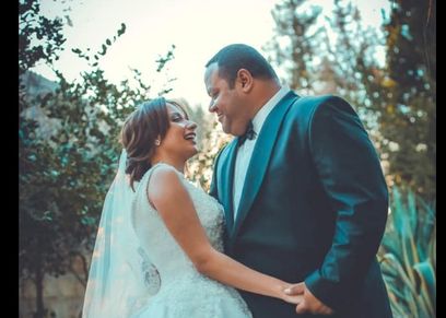 الصور الأولى لزفاف محمد ممدوح ورزالين البيه بـ