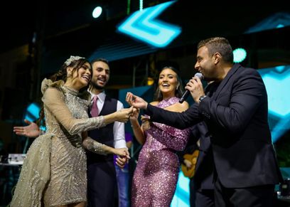رامي صبري مع العروسة