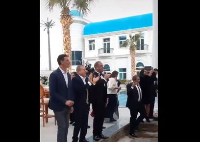 حفل زفاف ابنة أشرف عبدالباقي
