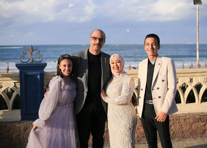 رشا وأسرتها
