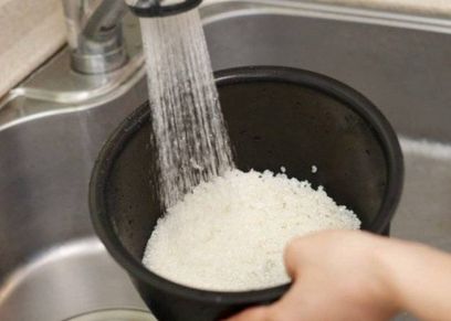 غسل الأرز