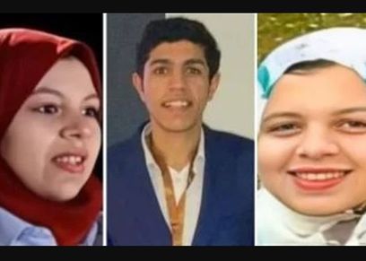 الأشقاء الثلاثة ضحاديا حادث السير