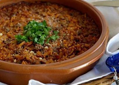 طاجن لسان عصفور