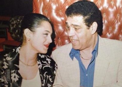 الفنان سامي العدل وابنته