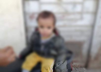 طفل عُثر عليه في مدينة السلم