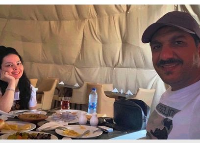 ديانا كرازون ومعاذ العمري