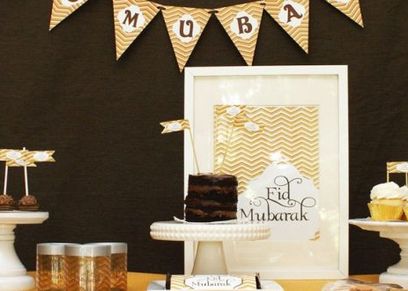 افكار لزينة العيد في المنزل