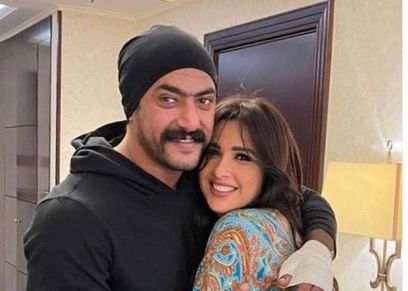 ياسمين عبدالعزيز وأحمد العوضي