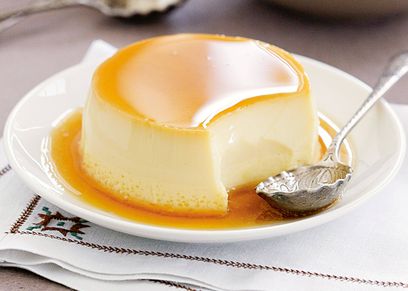 حلوى تريليتشا بصوص الكراميل