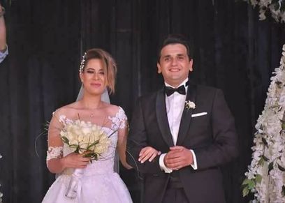 مصطفى خاطر وزوجته