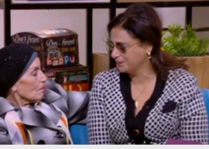الفنانة رجاء حسين وضرتها