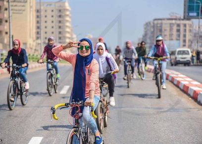 من مسيرة ركوب الدرجات في طنطا