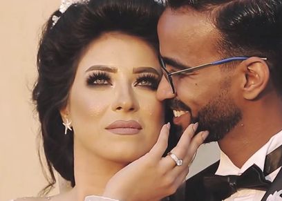 محمود الليثي وزوجته 