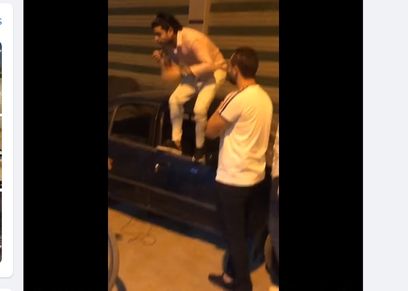 مقطع من فيديو تشهير شاب بفتاة