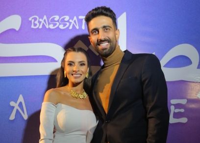 كارمن سليمان وزوجها الملحن مصطفي جاد