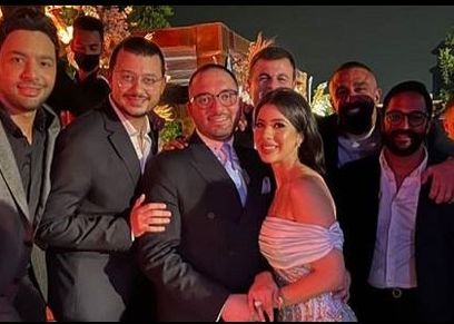 خطوبة نجل محمد ثروت