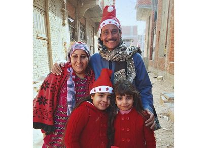 صورة الكريسماس بمؤسسة الزكاة
