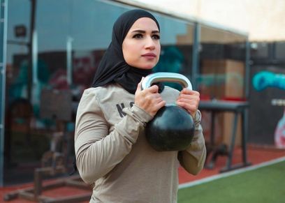 مدربة اللياقة البدنية نور محمد