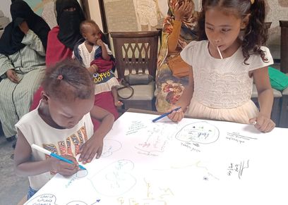 أطفال السودان الناجين من الحرب