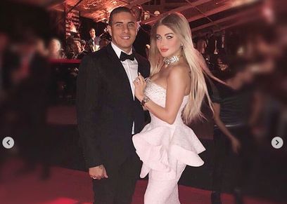 محمد زيدان وزوجته ميناس