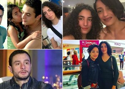 أحمد الفيشاوي وطليقته وابنته