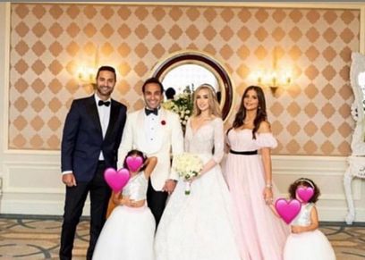 صورة عائلية لكريم فهمي وأحمد فهمي