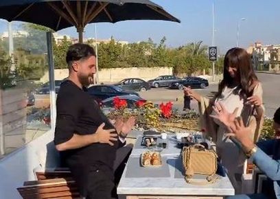 دينا الشربيني وهشام ماجد