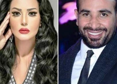 احمد سعد وسمية الخشاب