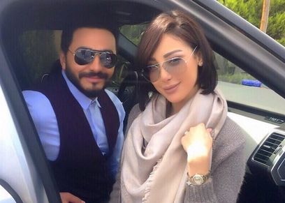 بسمة بوسيل وتامر حسني