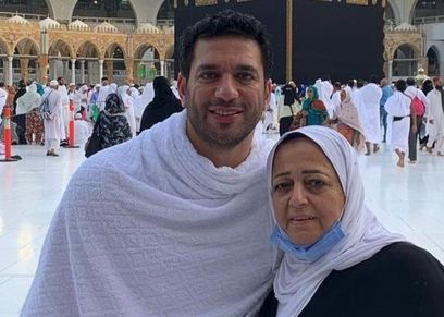 حسن الرداد ووالدته