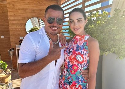 عمرو دياب وداليدا خليل