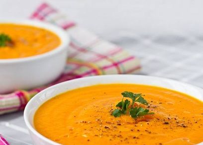 شوربة بطاطا بالكريمة
