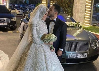 زفاف الوليد مقداد وزوجته نور غسان