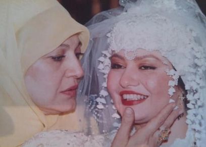مديحة كامل وابنتها