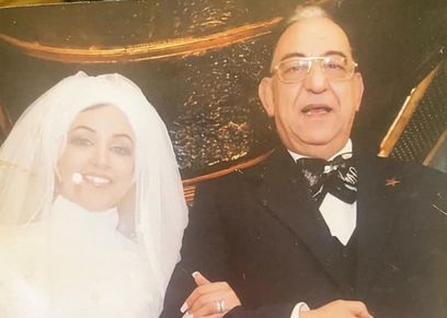 الفنان أحمد راتب وابنته
