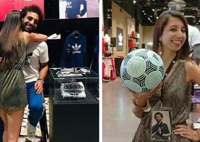 الفتاة المحتضنة لمحمد صلاح تتعرض للتنمر عقب نشر صور لوجهها: