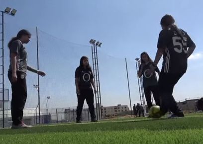 لاعبات نادي الجونة
