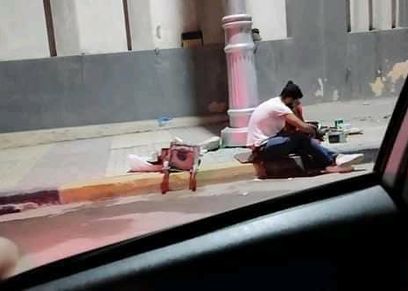 الطفلة ملك وبيشوي 