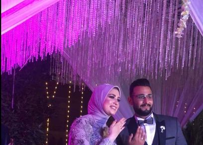 العروسين منة ومحمد