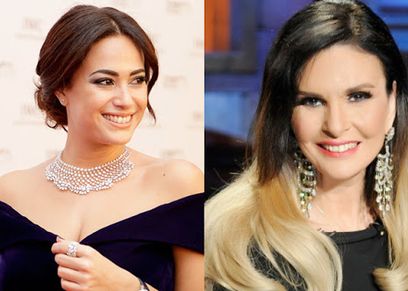 هند صبري تهنىء يسرا بعيد ميلادها