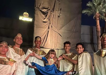 حفل افتتاح طريق الكباش