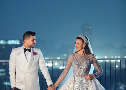 فرح شعبان وعلي غزلان